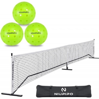 Lưới pickleball niupipo di Động dùng cho trong nhà và ngoài trời 34'×22'